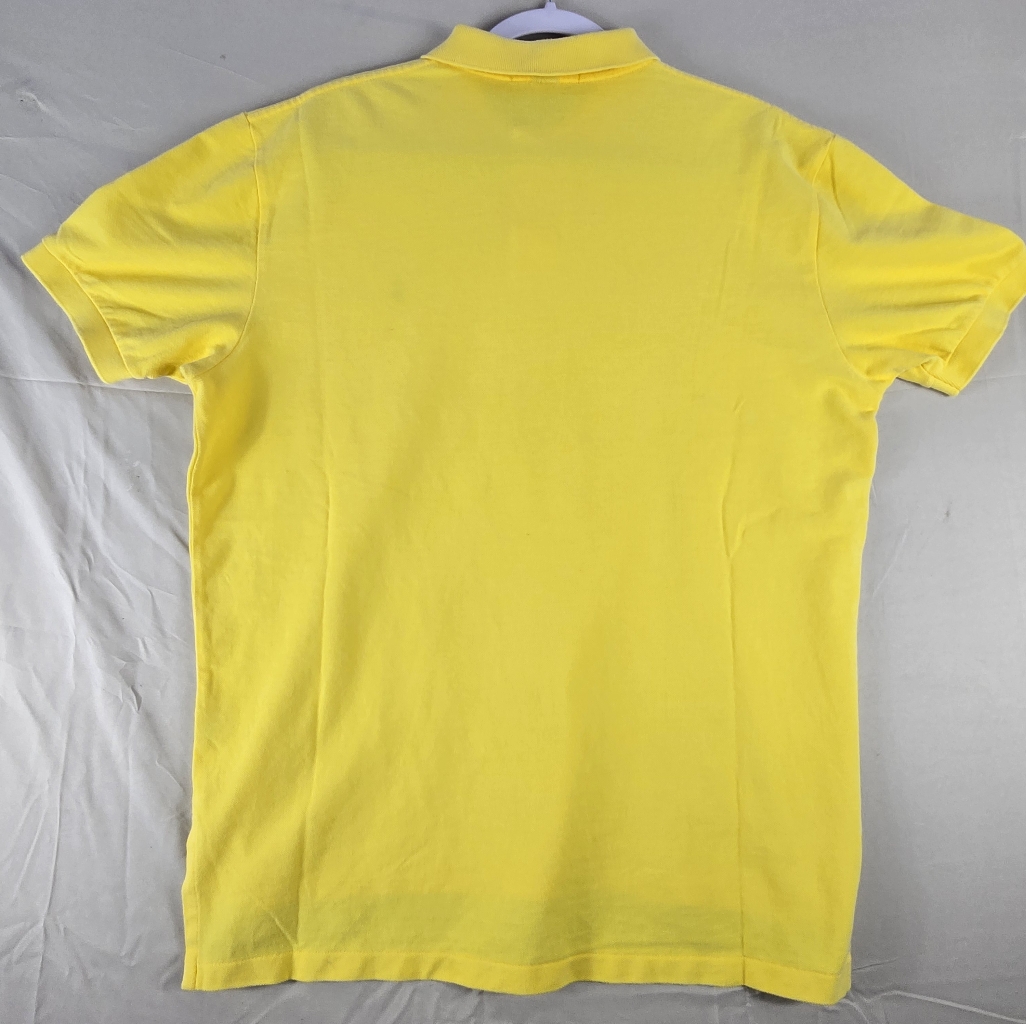 Polo Shirt Yellow Size Large